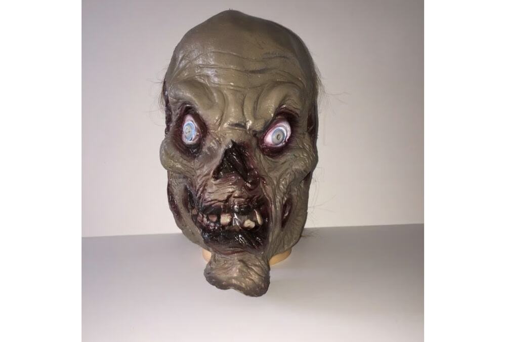 ADULT TALES FROM THE CRYPT KEEPER HALLOWEEN COSTUME MASK NEW OLD STOCK